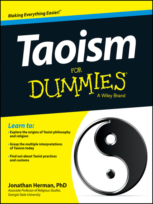 Title details for Taoism For Dummies by Jonathan Herman - Available